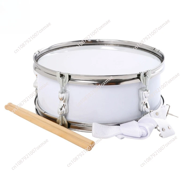 Drum with Shoulder Strap Music Learning Musical Instruments Music Drums for Beginners Boys Girls Children Kids Teens 13 Inch