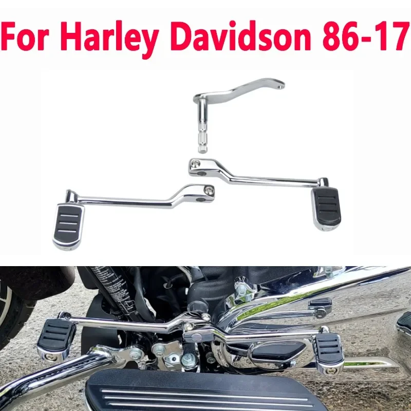 Front Rear Heel Shifter Lever Motorcycle Shift Shaft For Harley Davidson FL Softail Fat Boy Heritage Classic FLHCS 2018-2024