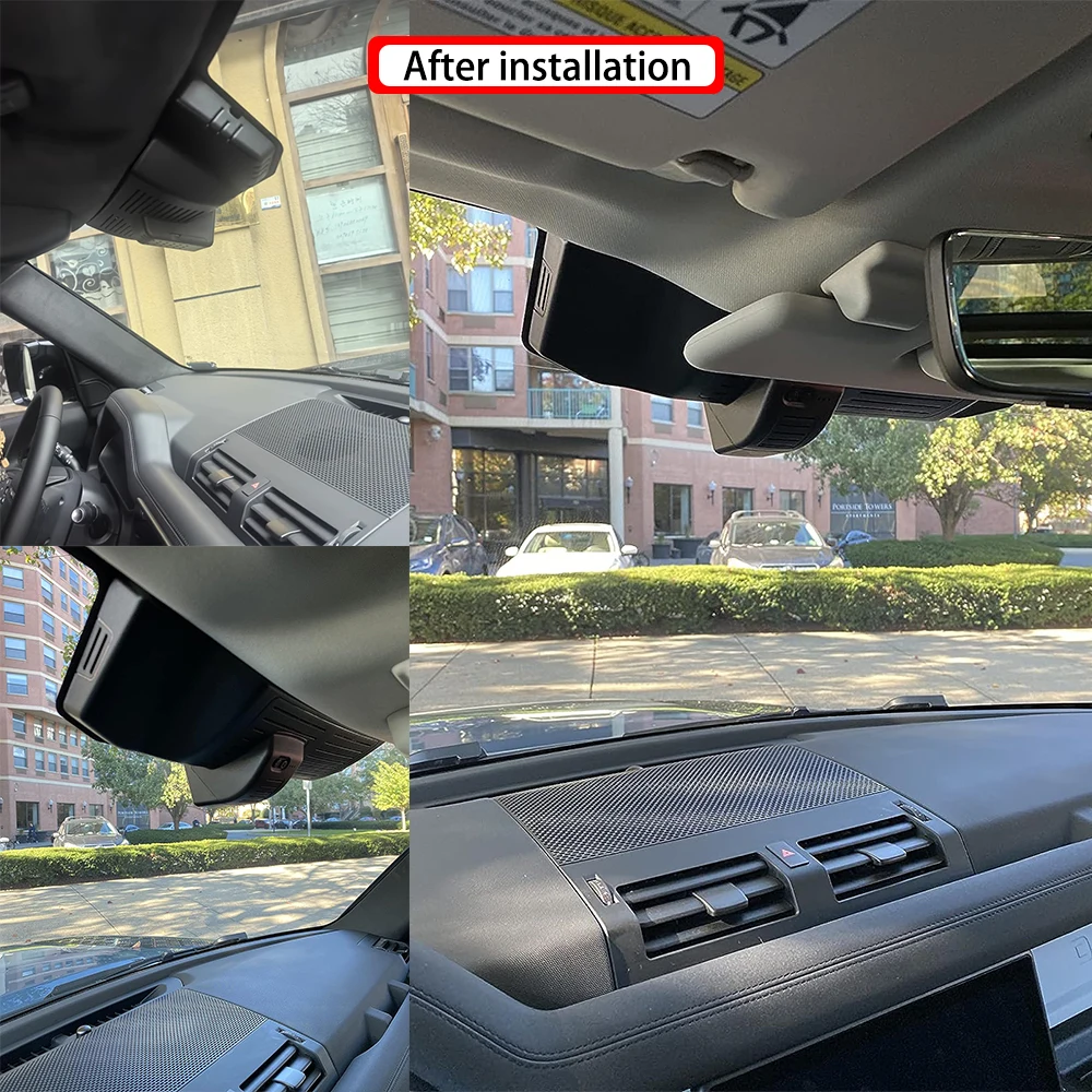 ZJCGO per Land Rover Defender L663 2019-2025 UHD Auto 4K Videoregistratore DVR Dash Cam Cruscotto Telecamera Visione Notturna Plug and play