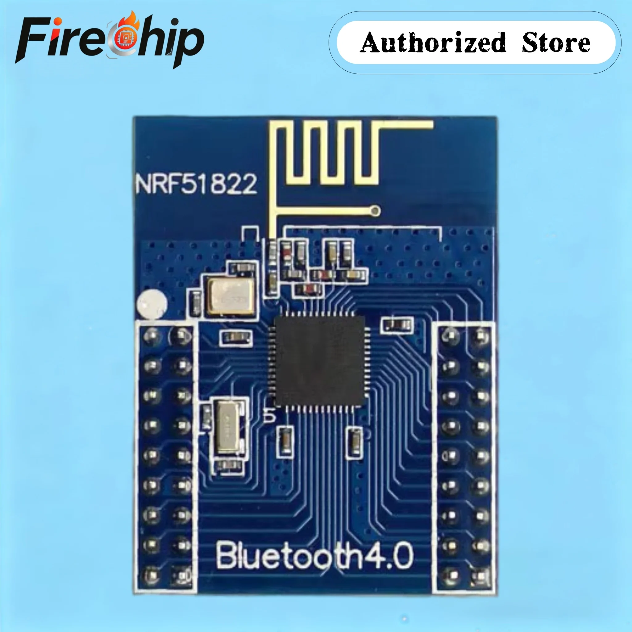 Waveshare Bluetooth 4.0 NRF51822 Core Board, BLE4.0 Bluetooth 2.4G Wireless Module, NRF51822 Onboard