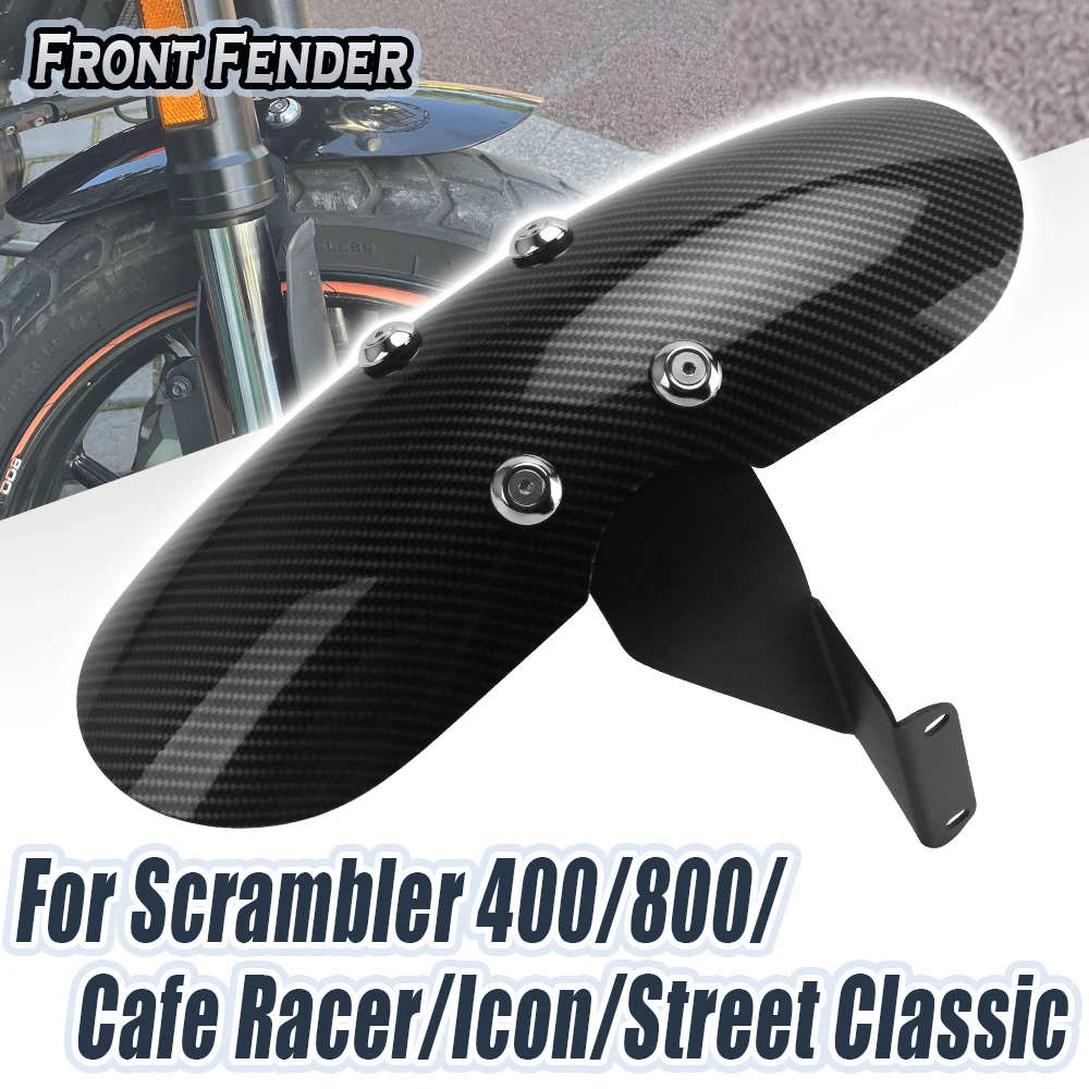 

Переднее крыло мотоцикла, брызговик, красный брызговик, щит от грязи, протектор для Ducati Scrambler Cafe Racer 400 800 Icon Classic