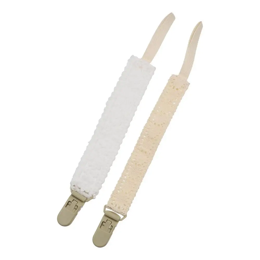 الدانتيل الطفل القماش هوة سلسلة قابل للتعديل الأزهار مهديء حامل الدمية كليب عضاضة اللعب الأشرطة الحلمة حامل كليب الأطفال