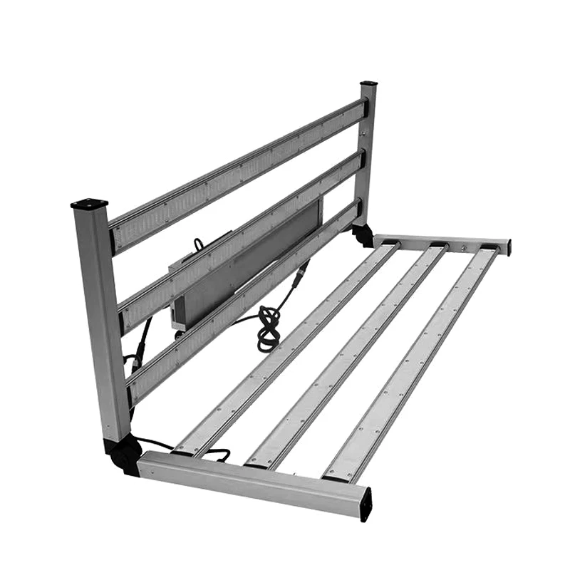 Lampu LED Grow Bar 600W 800W 1000W Spektrum Penuh Profesional PPF Tinggi Layar Digital Peredupan untuk Tanaman Hidroponik Rumah Kaca