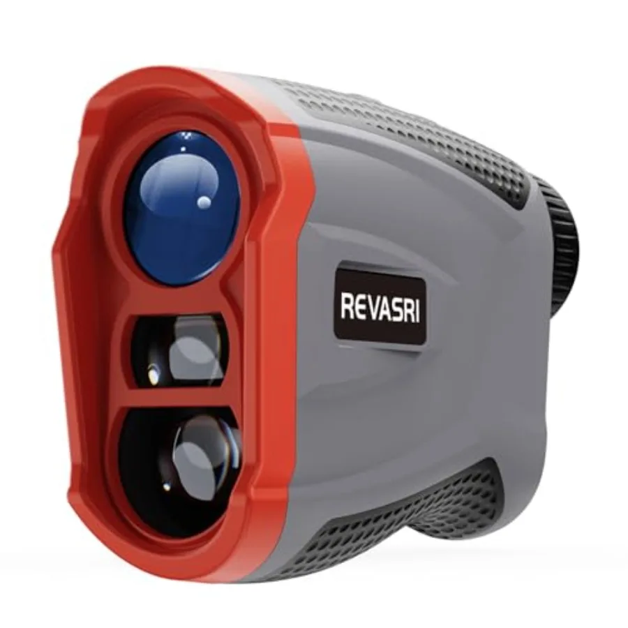 

Golf Range Finder with Slope Detection Magnetic Mount Pin Lock Vibration 1000 Yards Range USB-C Rechargeable