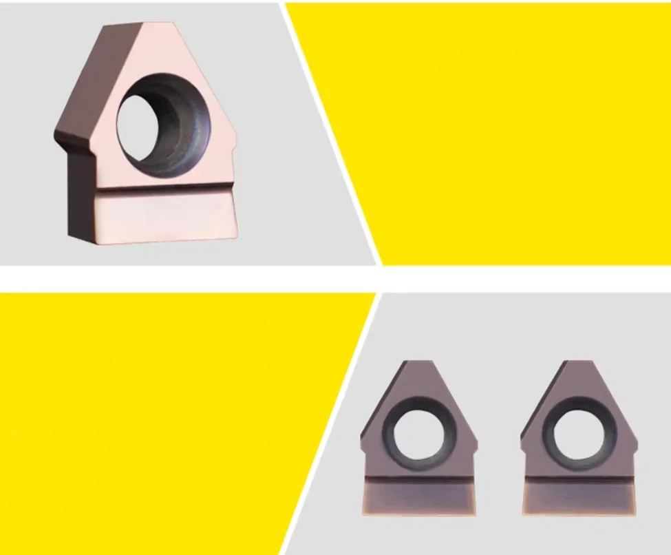 

1pc CNC Machine to cut blind internal keyway Slot Groove spline shaft DW-9.98-10.1L Broaching Cutter Carbide Insert Blade