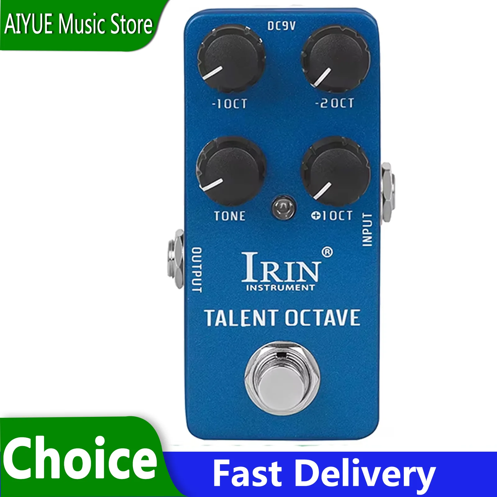 

Электрогитарная педаль эффектов IRIN RS-19 Talent Octave с True Bypass, миниатюрная, для гитары, аксессуары и запчасти для гитар