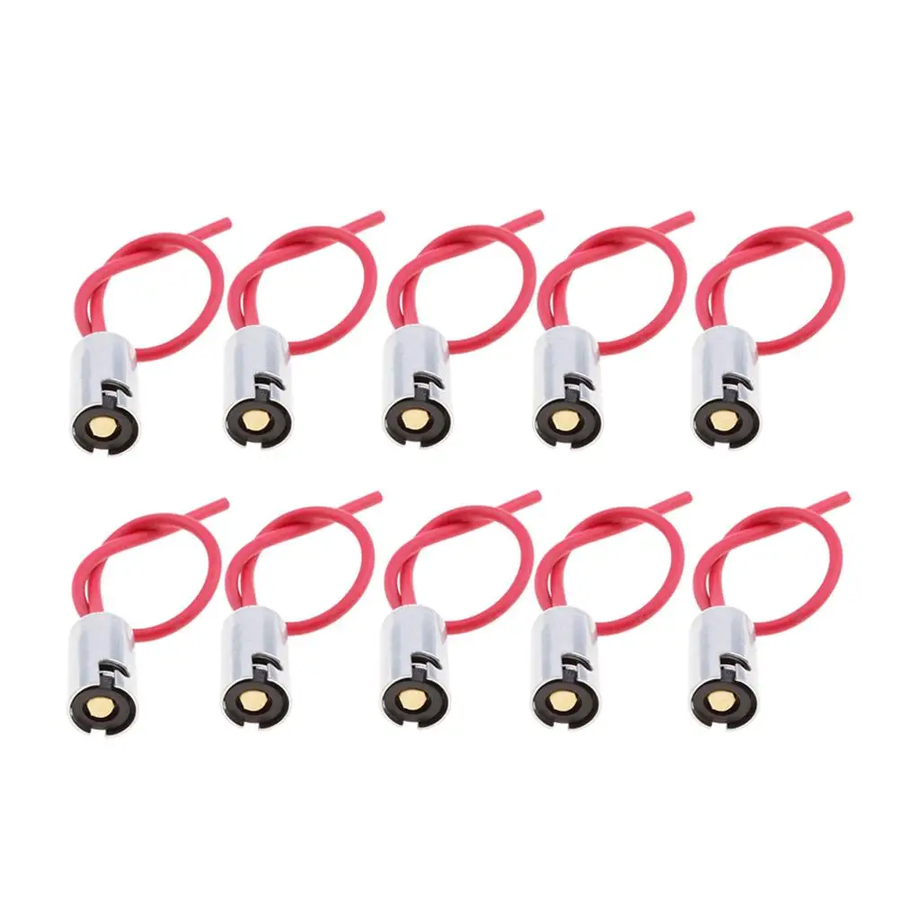 10Pcs BA9S Bulb Soc…