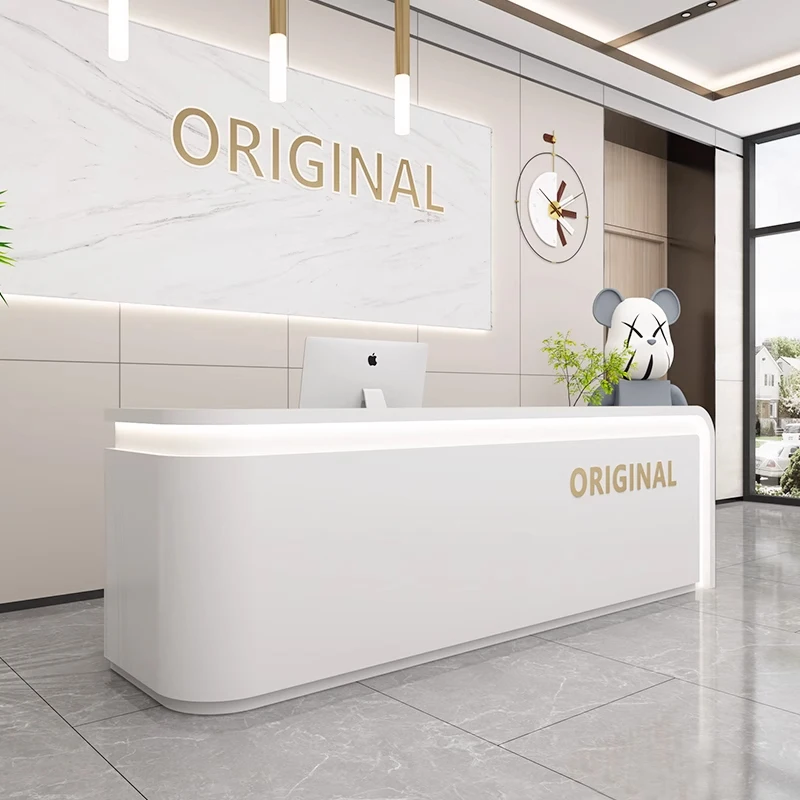 Podiums Reception Desk Beauty Siting Bar Front Service Desk Rostrum gaming Coffee scrivanie per ufficio moderno Furniture