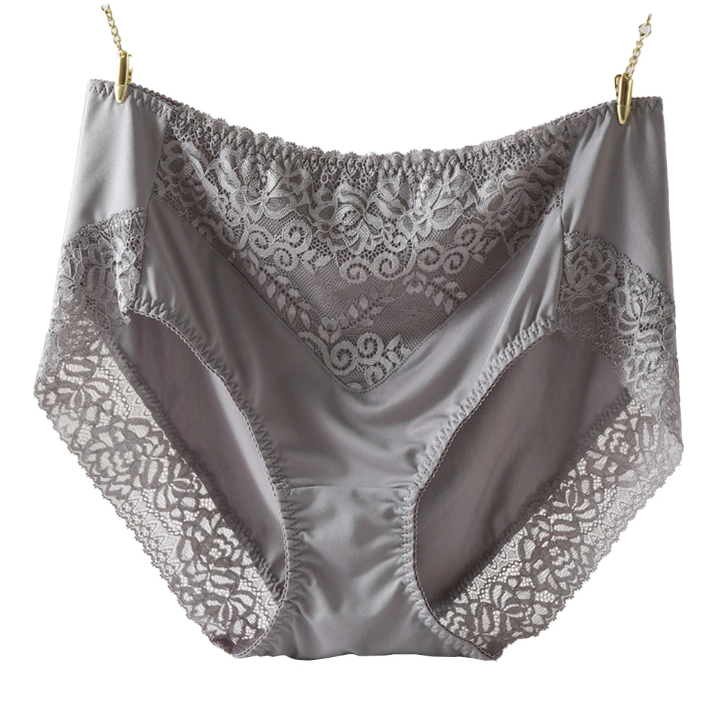 Повседневные женские трусы, нижнее белье с высокой талией, дышащие удобные трусики, нижнее белье больших размеров, бесшовное сексуальное мягкое