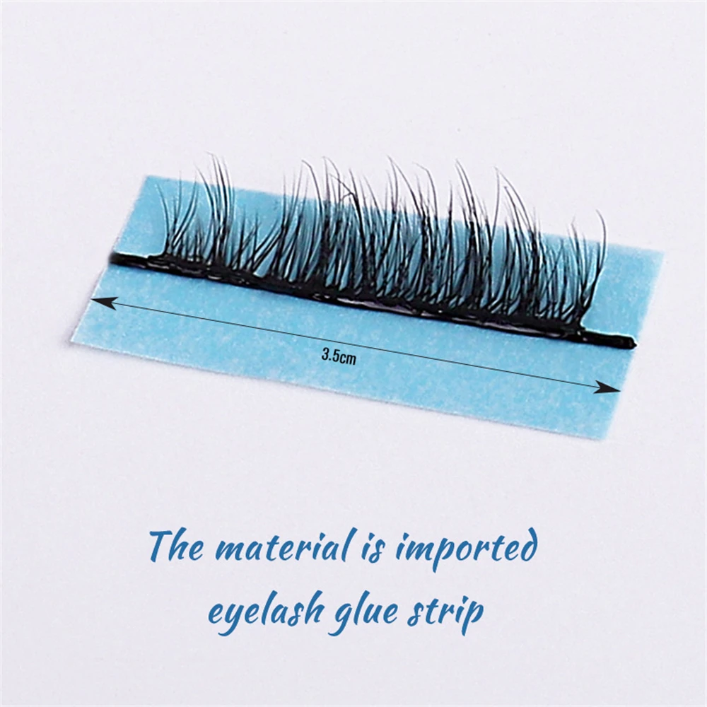 10/40 pcs/boxes Low Humidity Adhesive Black Lashes Glue Strip Reusable Clear Glue stick for Eyelash