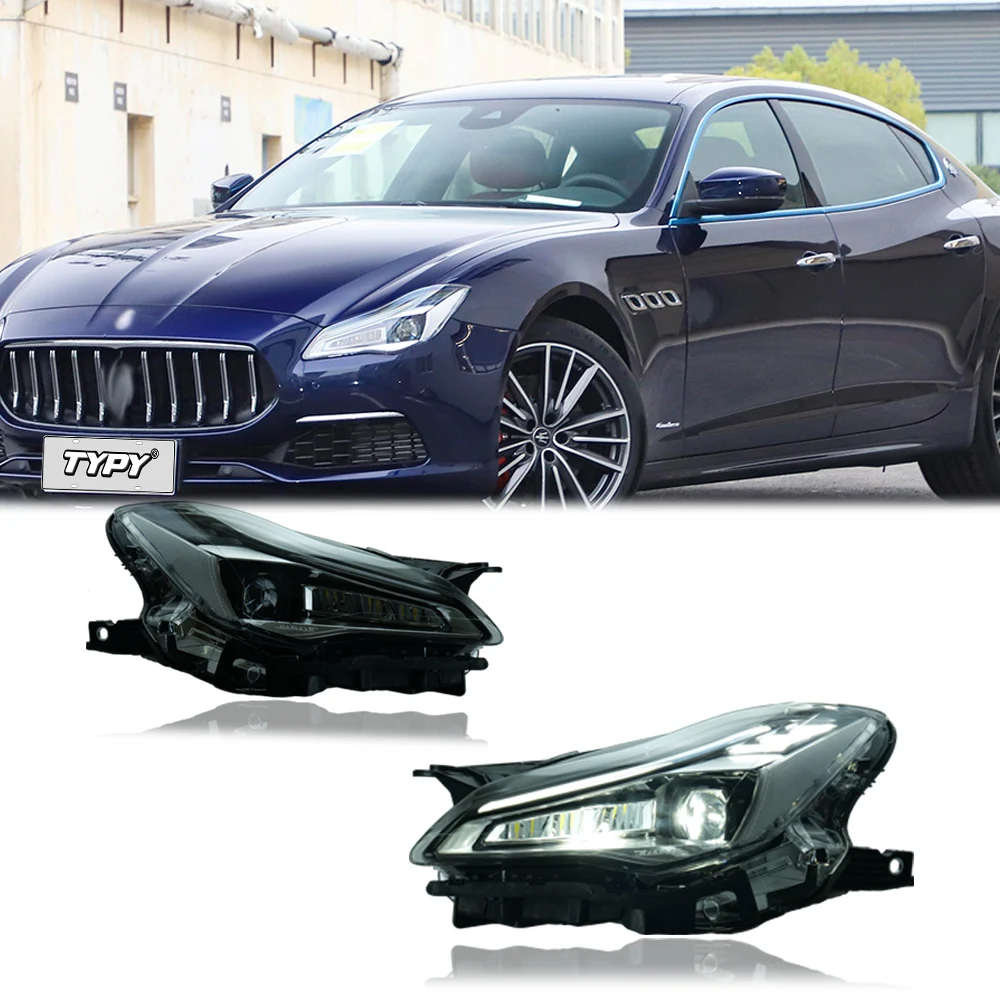 

TYPY Car light for All LED module upgrade modified new highlight headlight assembly for Maserati ghibli 2013-2017