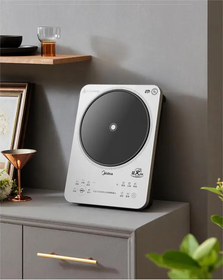 Midea MC-E35C10Z Induction Cooker High Power 3500W Commercial Induction Cooker 9-speed Touch Firepower Household Stir Fry