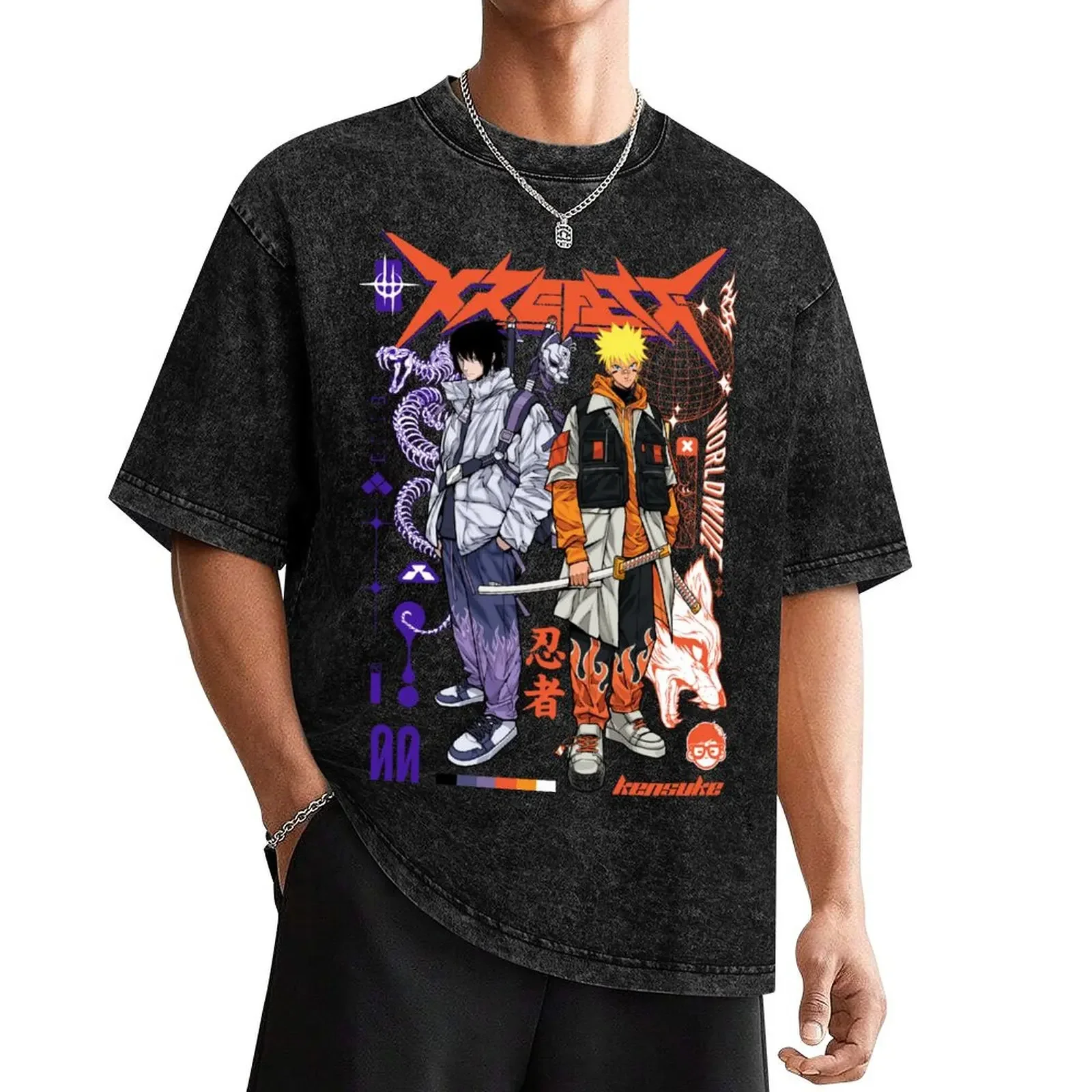 

KREATE - Street Hunters T-Shirt new edition street wear anime t shirts t shirts for men graphic