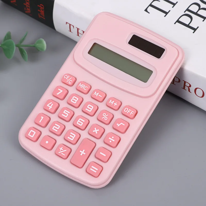 Mini calculadora Simple, papelería, uso de oficina, calculadora de alto nivel de apariencia, calculadora portátil pequeña