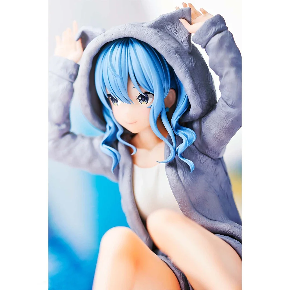 Banpresto-figura DE ACCIÓN DE Hoshimachi Suisei para niños, modelo Original de Anime, tiempo de relajación, Hololive, juguete coleccionable, regalo