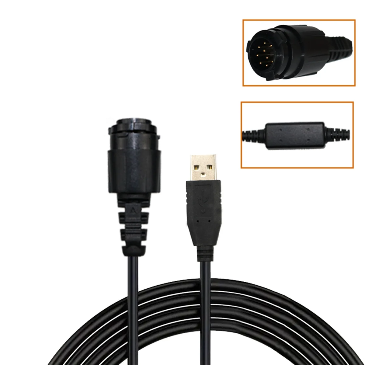 Programmierkabel HKN6184C Programmierkabel für Radio DM4400/E DM3401 DM3600 DM4601/E MTM5200 DGM4100 DGM6100 XPR4300 XPR4350