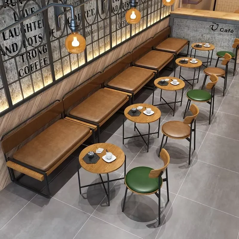 High Quality Wood Tables and Chairs Set for Dining Hotels Kitchens Cost-Effective Restaurant Furniture for Cafes Restaurants