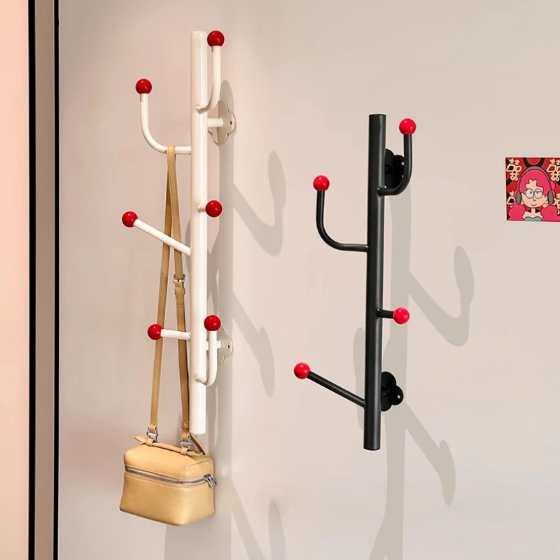 

Modern Industrial Pipe-Inspired Wall Coat Hanger - Rustproof Entryway Hook Rack for Bedroom/Hallway Holds 15KG