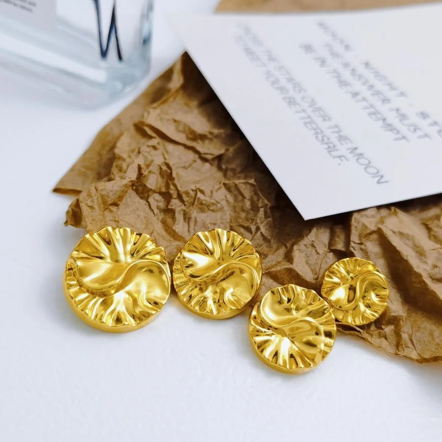 10PCS S-shaped Convex Metal Buttons Sewing Suit Jacket Sweater Coat Buckle Round Decorative Buttons