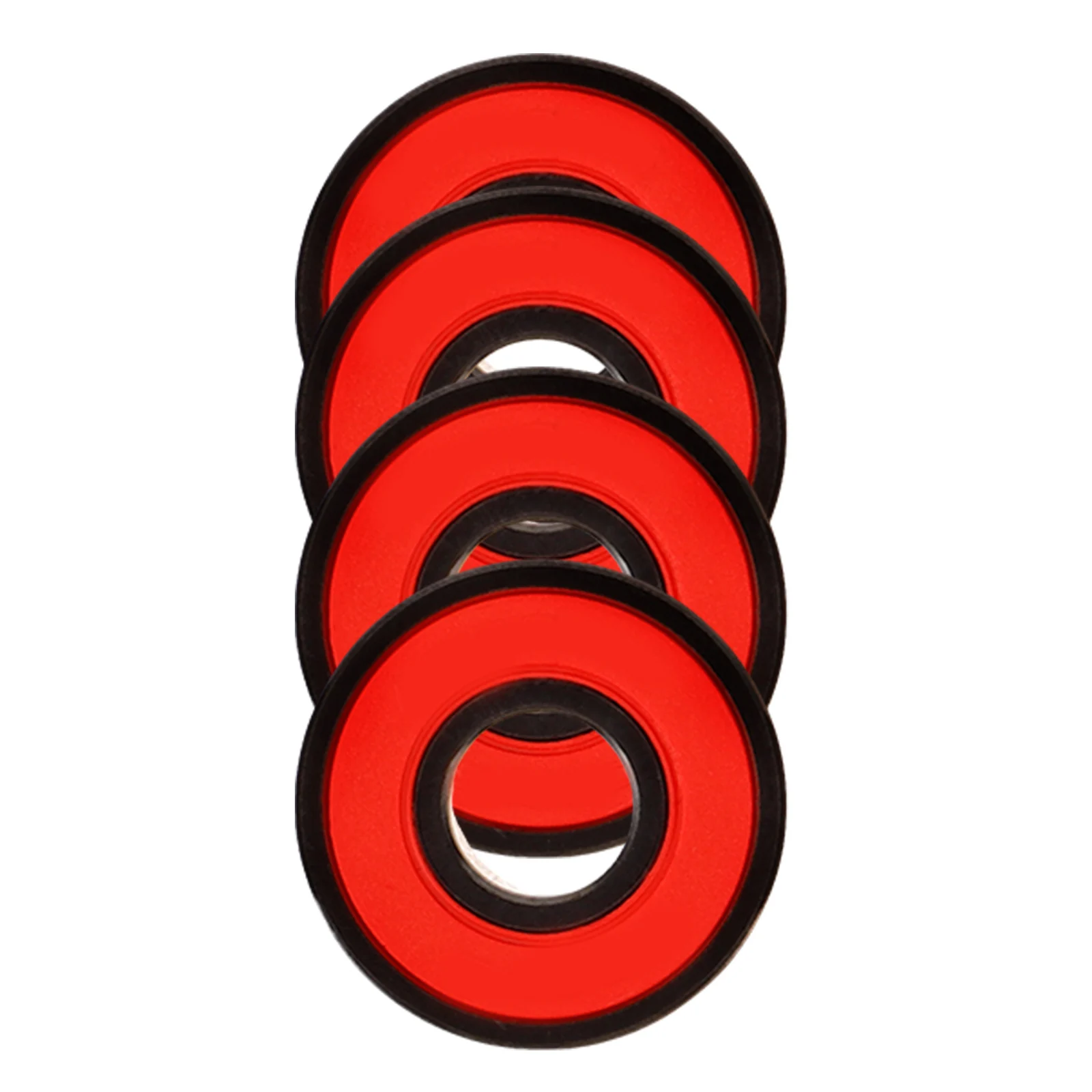 4 قطعة محامل لوح التزلج المعدنية عالية المتانة السلس دوران Longboard حذاء تزلج بعجلات سكوتر محامل عالمية قوية