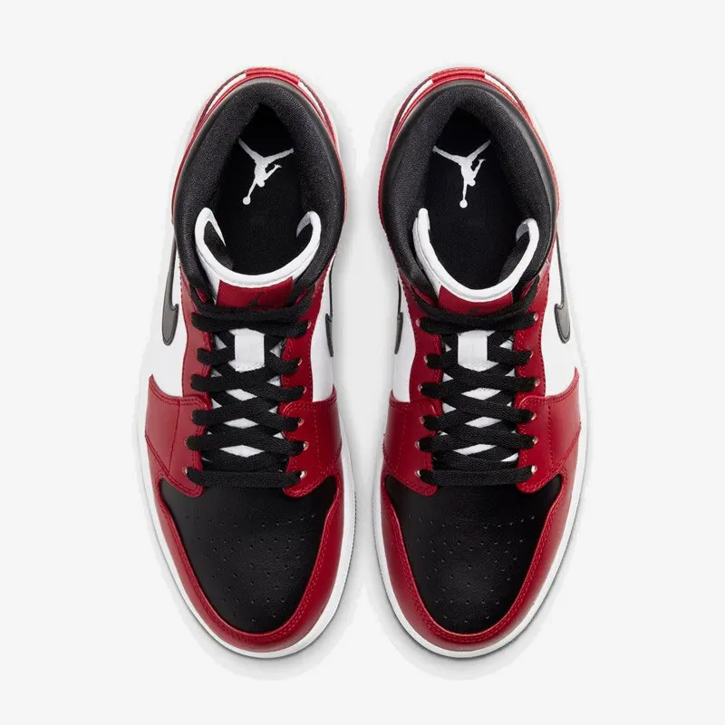 حذاء كرة السلة Nike Authentic Air Jordan 1 للرجال للتدريب العملي 554724-069 #4