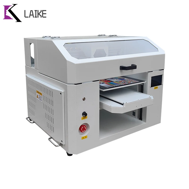 Best Mini Size Desktop Flatbed Led Light Phone Case A5 Uv Printer For Wooden Paper