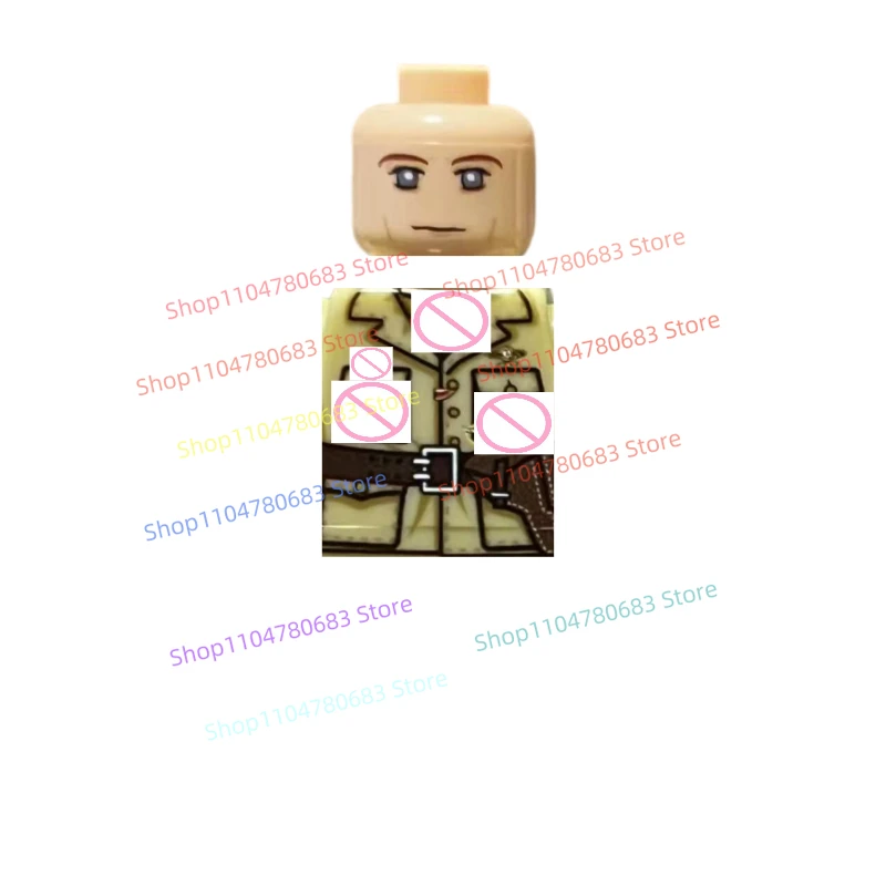 MOC Third-party New Military Doll German Ace Pilot Toy Building Blocks Gift Ornaments