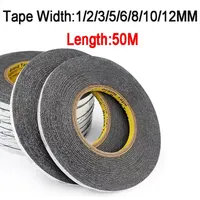 50m Thick Sticker Double Side Adhesive Tape Fix for Cellphone Touch Screen LCD Strong Sponge Double-sided Adhesive