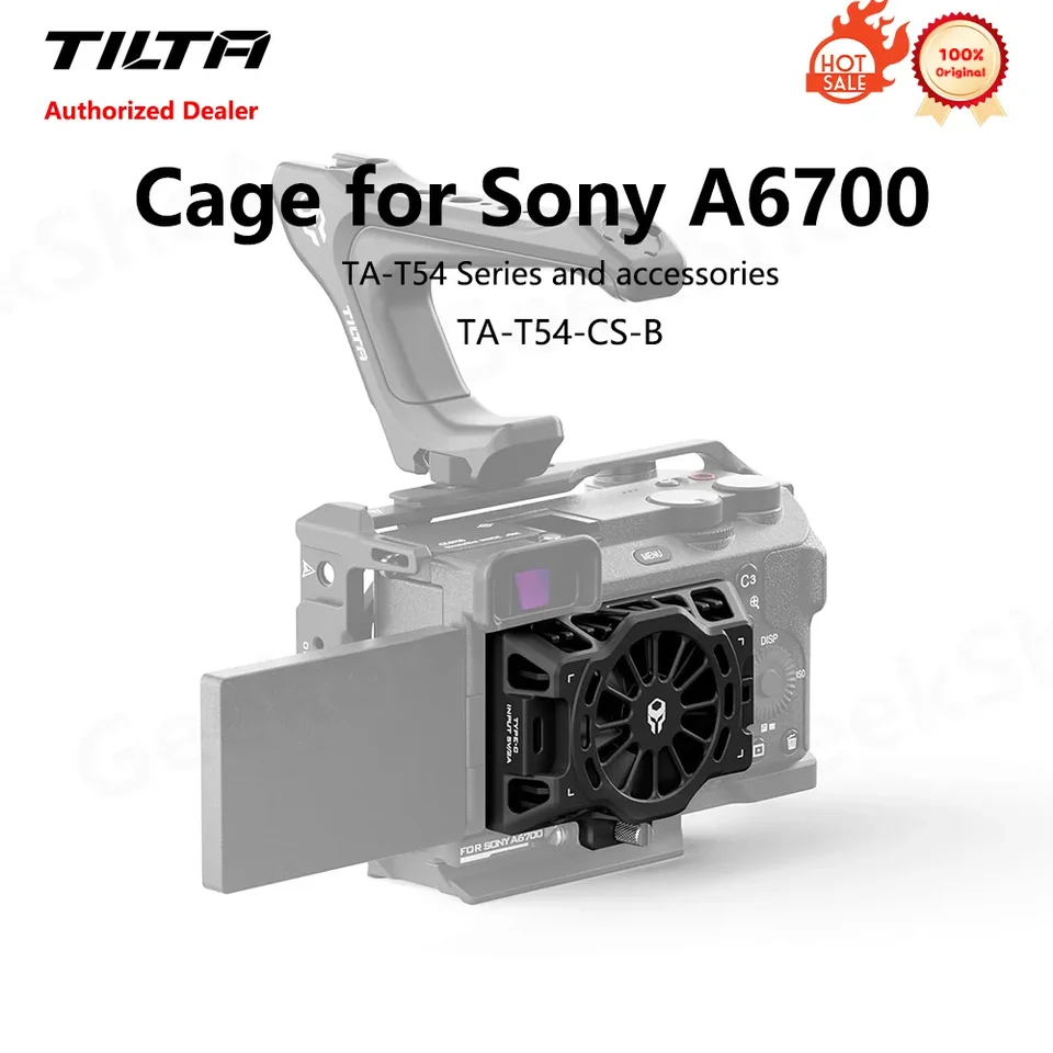 TILTA カメラケージ 冷却システム付き Sony A6700 フルカメラケージ TA