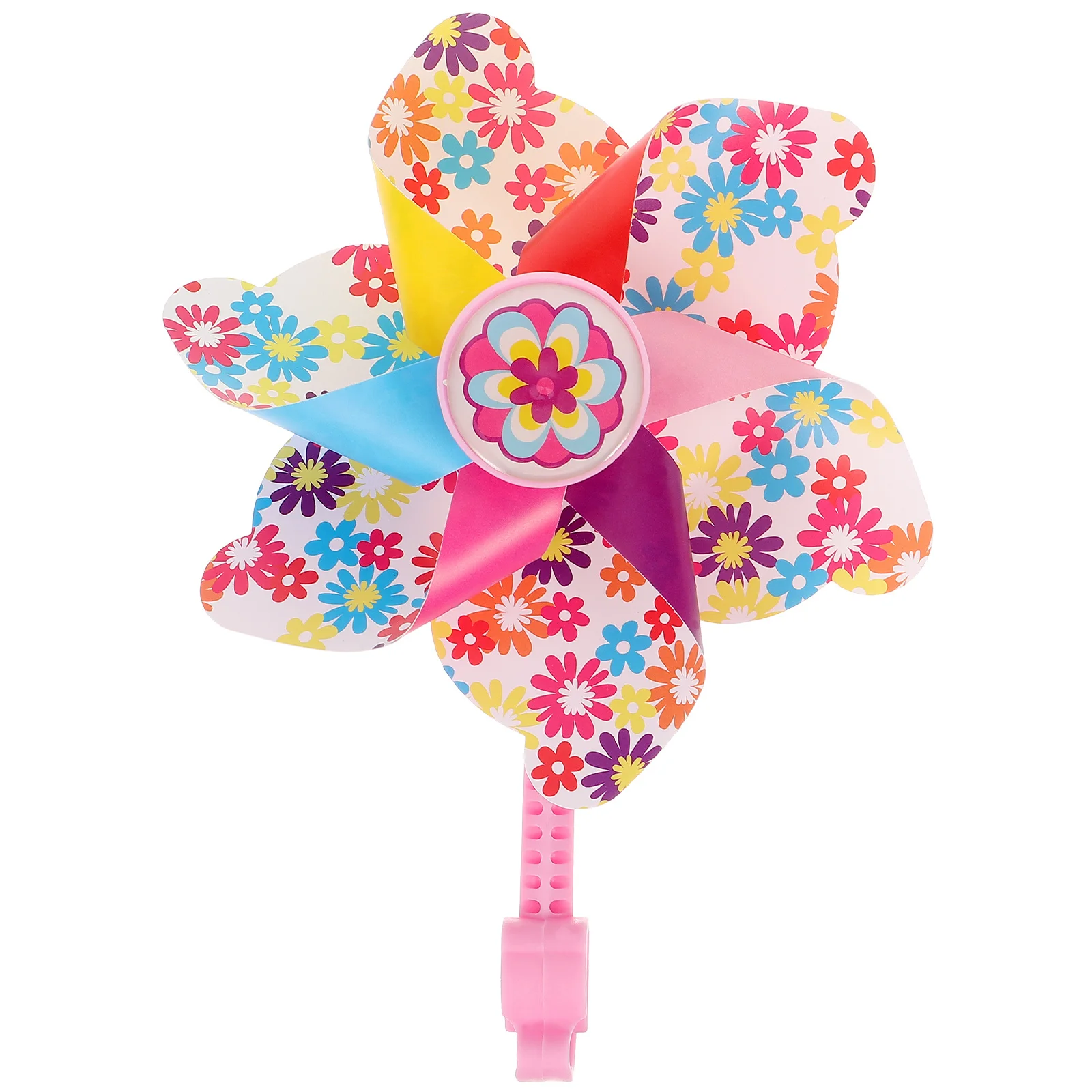 1 قطعة دولاب الهواء للأطفال المقود 22.2 مللي متر زهرة طاحونة تصميم سكوتر الديكور ركوب الدولاب ملحق هدية