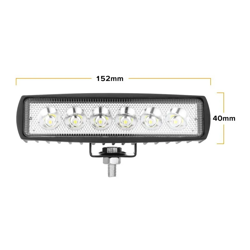 18W Car Led Headlights Motorcycle Modified Lights Universal Forklift Accessories Truck Side Lights