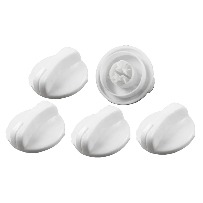 5 PCS Washing Machine Control Knob Semi-Automatic Double-Cylinder Washer Accessories Replacement Universal Knob