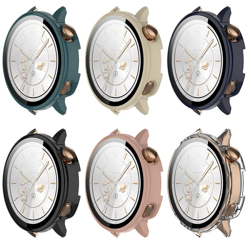 Screen Protector Cases+Tempered Glass For OPPO Watch X2 Mini Anti-Scratch Film Bumper Protective Shell Cover Watch Accessories