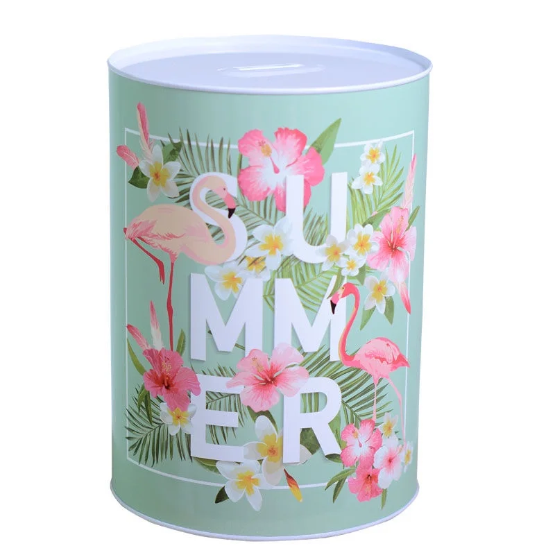 [Spot Goods]Creative Piggy Tiktok Recommended Only-in-No-out Flamingo Savings Bank