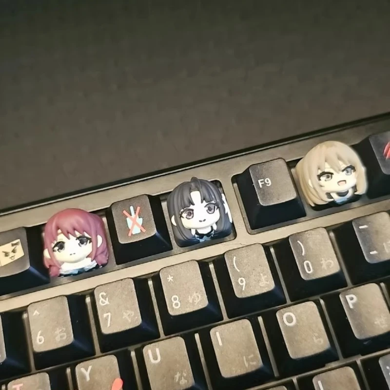 

Колпачки для клавиш LOBO Anime: Плачущая Девушка, Милые персонализированные смоляные колпачки для механической клавиатуры, колпачок ESC, подарки для ПК