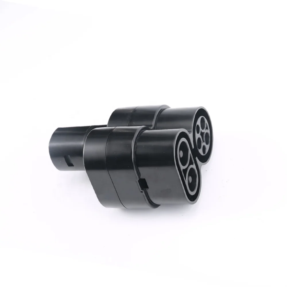 New 250KW NACS CCS1 Plug for Tesla EV Charging Adapter DC Combo1 500-1000V 250A Black CE FCC ROHS