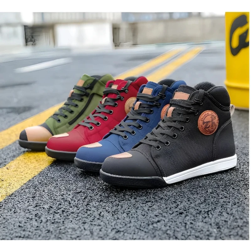 

2026 Motorcycle Boots Men Motobiker Shoes Motocross Boots Anti Fall Riding Boots for Road Racing Parkour Shoes Knight Equipment