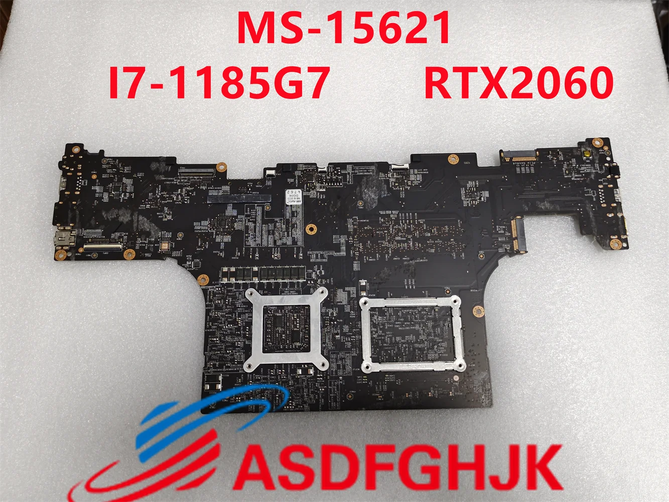 Imagem -05 - Placa-mãe Portátil para Msi Stealth 15m A11 Sek040cn Ms-15621 I7-1185g7 Srk1f Cpu Rtx2060 Teste de Gpu Original Ms15621