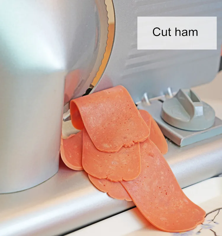220V Elektrische Fleisch Slicer Hammel Rolle Rindfleisch Cutter Lamm Rollen Gemüse Schneiden Maschine Brot Scheiben Edelstahl Fleischwolf – Detail 20