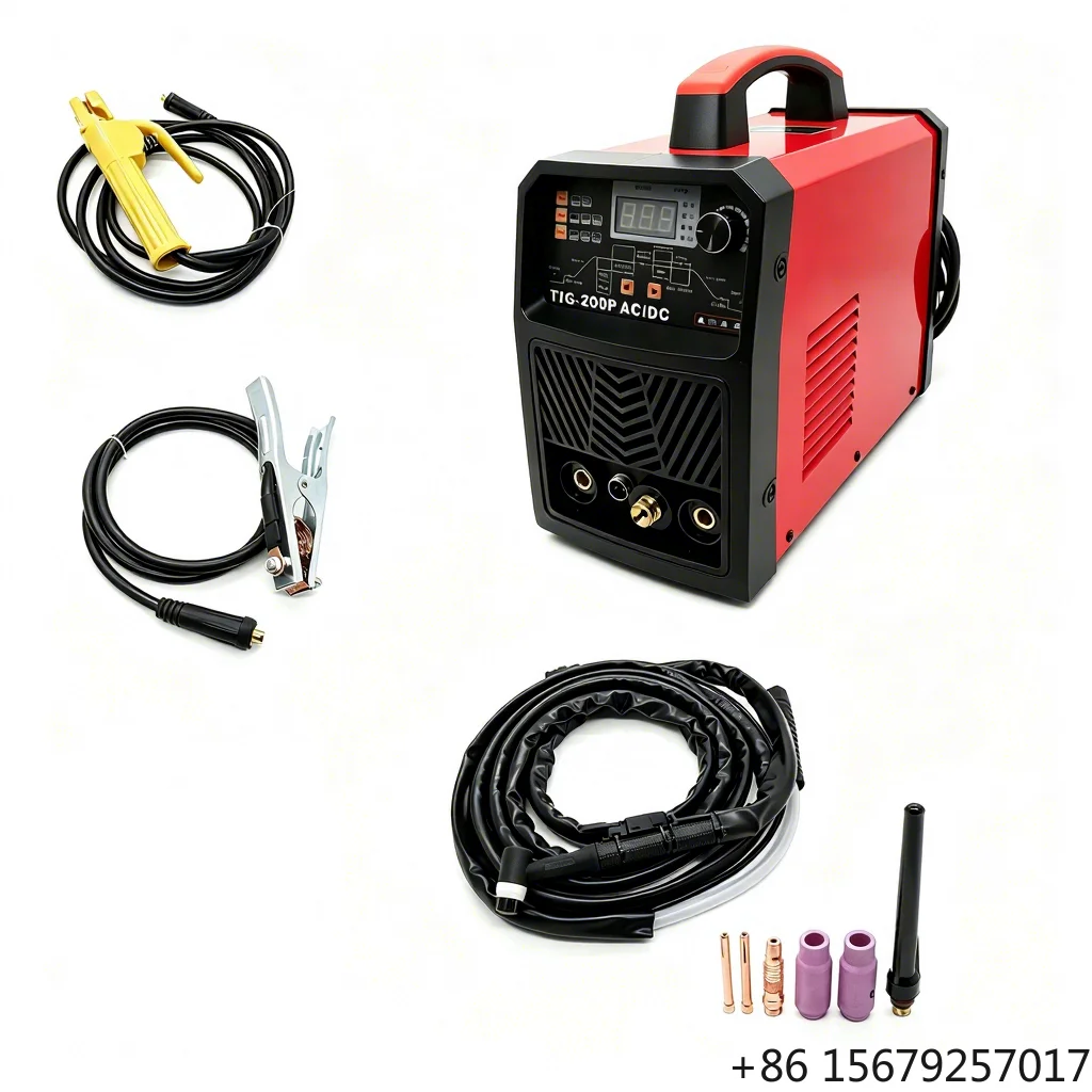 Corotc New Inverter AC DC Pulse Tig-200P Welder Aluminum & Stainless Steel Processing Machine Aluminum Welding Machine