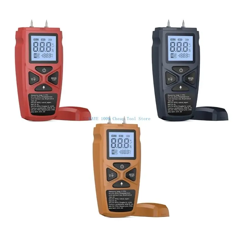 

G6KA Handheld Humidity Tester High Precisions Moisture Detector for Workshop