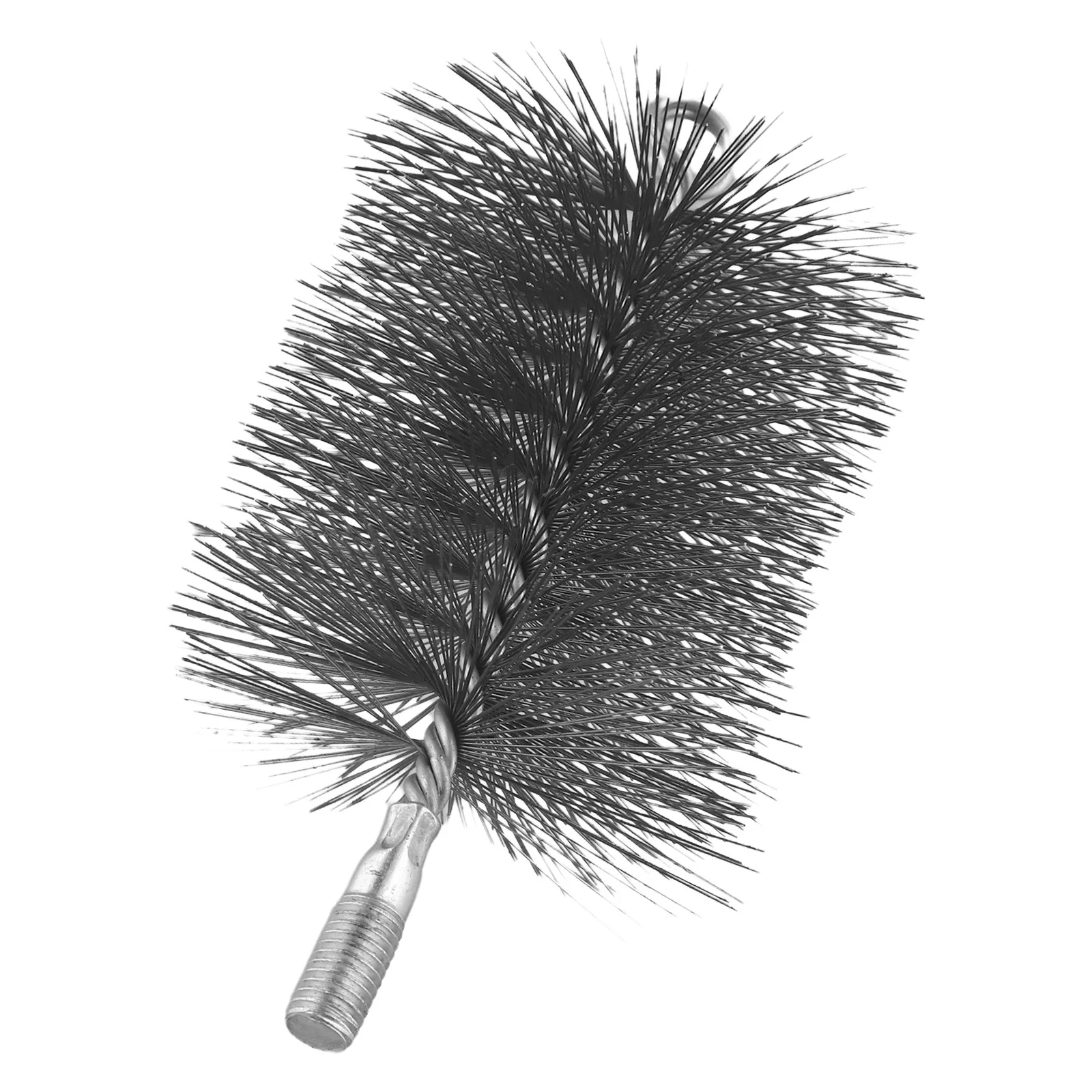 Flue Pipe Brush Fireplace Flue Brush For Fireplace Maintenance Spiral Knotted Construction Easy Assembly Effective Cleaning