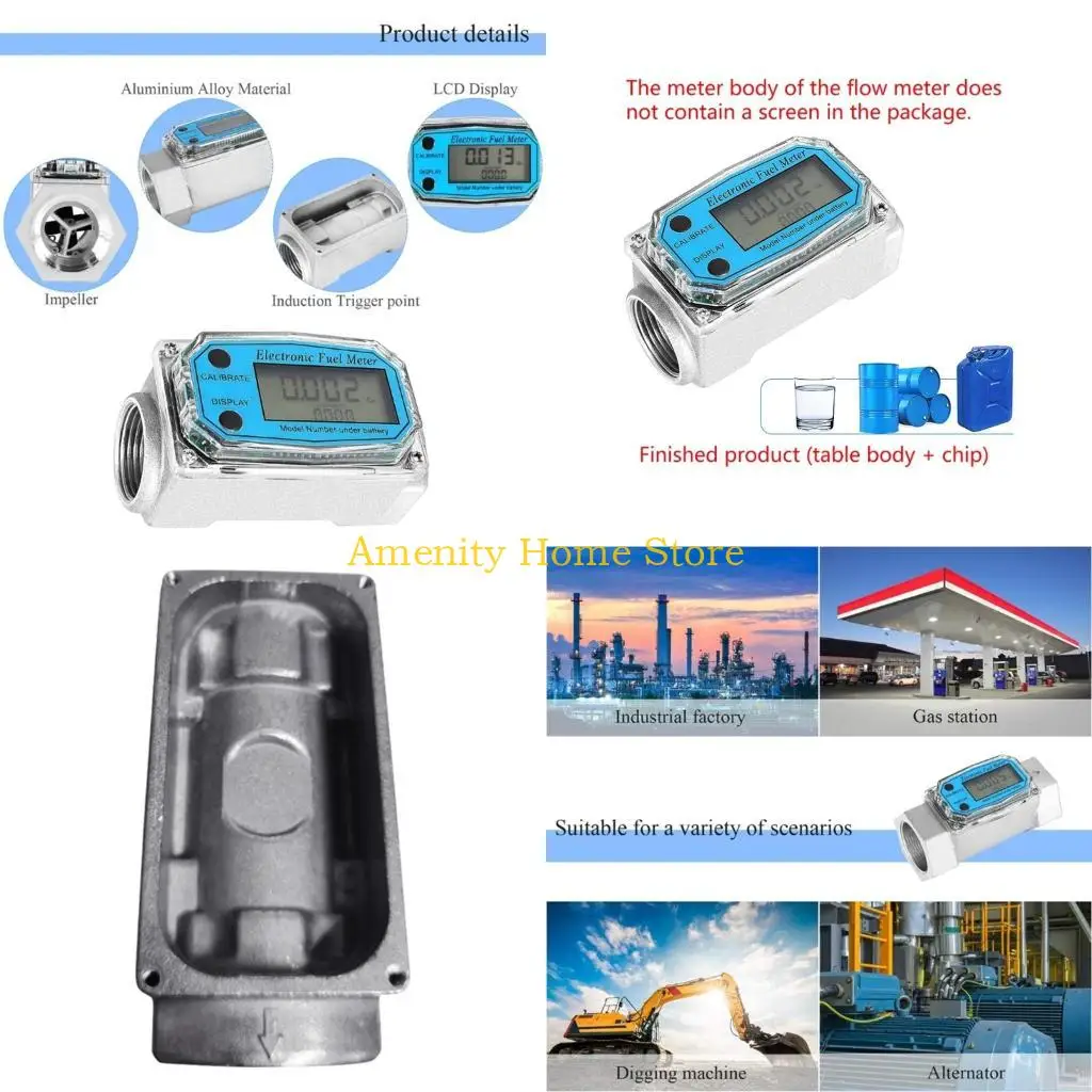 

Модуль счетчика топлива F26C, цифровой счетчик топлива, расходомер воды, часть для турбинного расходомера, расходомер жидкого