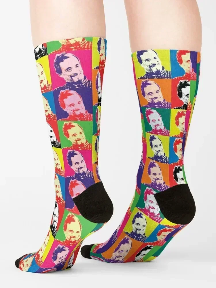 ستيفن سونديم [PopArt] جوارب للأطفال جورب تسخين كروسفيت أفكار هدايا عيد الحب جوارب نسائية فاخرة للرجال