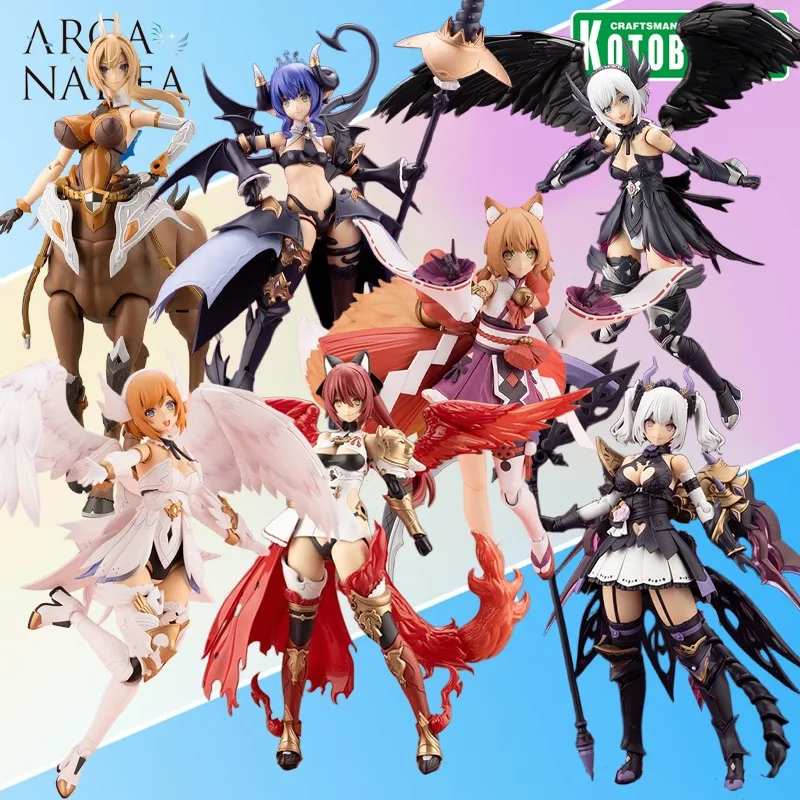 

Kotobukiya оригинальная серия ARCANADEA Yukumo, Lumitiya, Sophie, Elena, пластиковая сборная модель, милая модель, новые изысканные игрушки, сбор