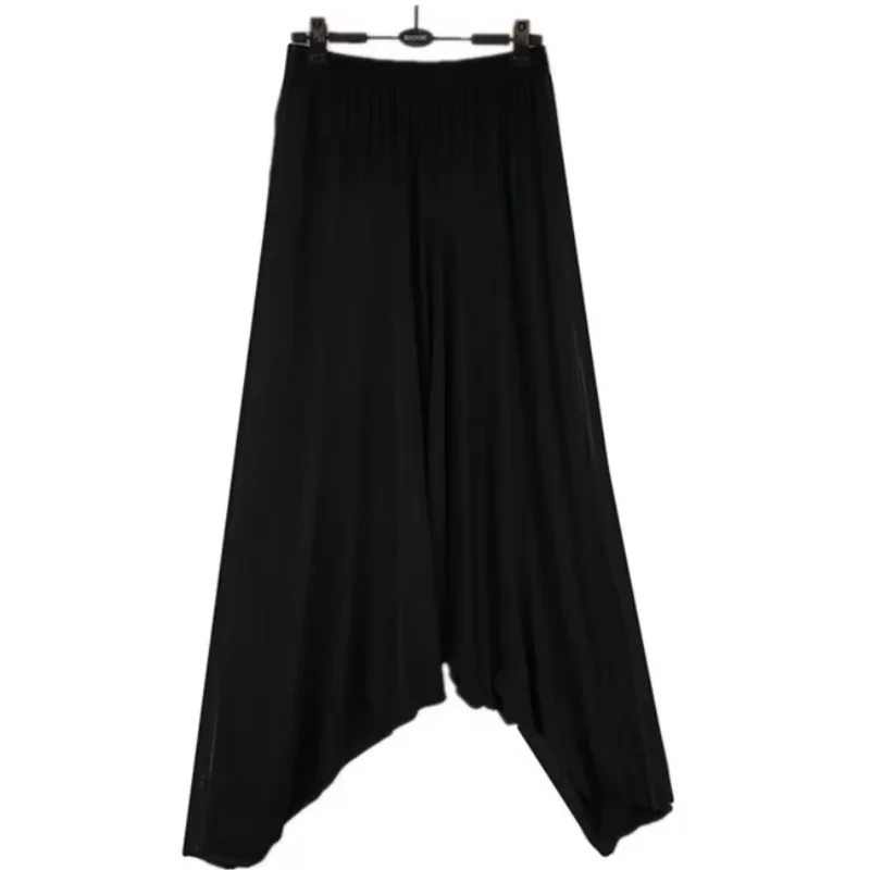 14 colors Plus size men\'s loose casual cotton cross pants, M-5XL Aladdin Lantern Wide Leg Trousers hip hop dancing Harem Pants