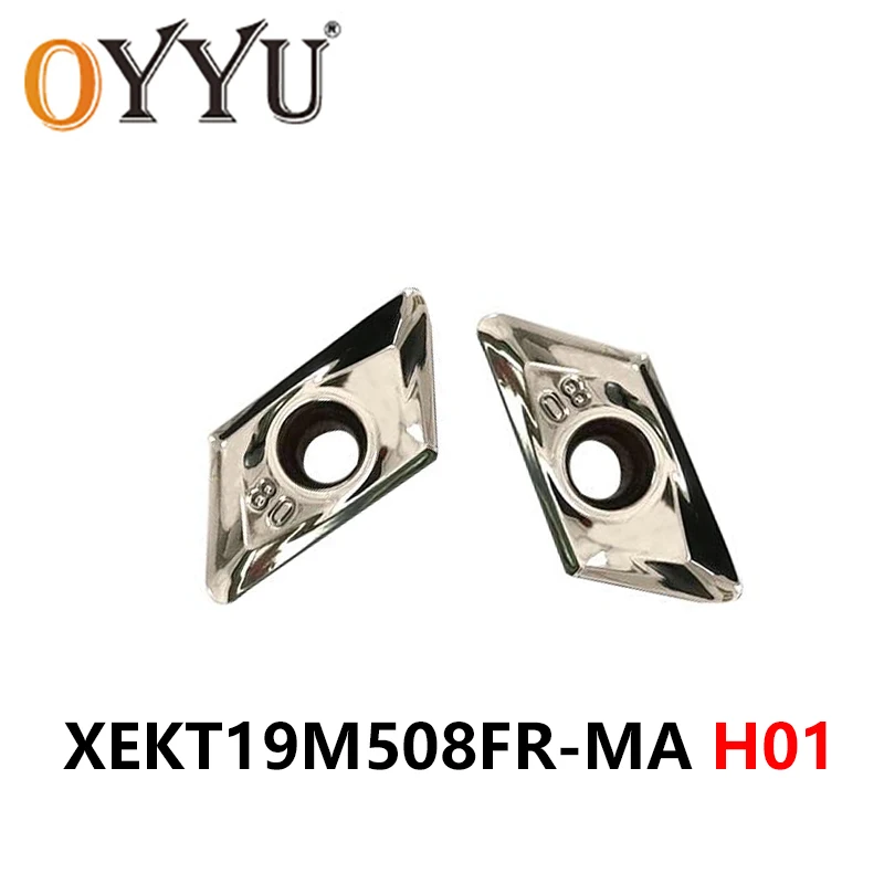 OYYU XEKT19M508FR-MA H01 CNC Lathe Cutting Tools XEKT 19M508FR MA XEKT19M508FR MA Aluminum Inserts Blade Machine Holder Plate