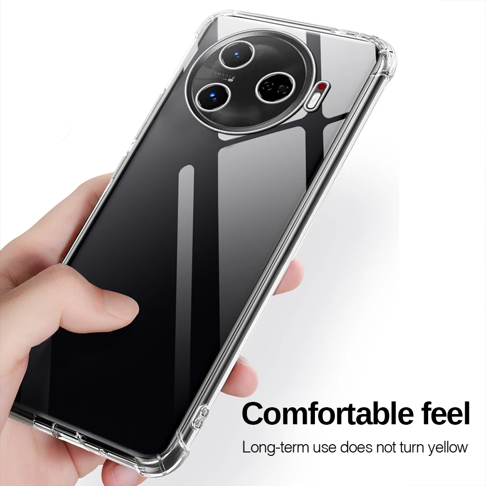 For Tecno 30 4G 5G 30Pro 30Premier 30 Premier 2024 phone shell For Tecno Camon 30 Pro 6.78inch Clear Airbag anti-fall case cover