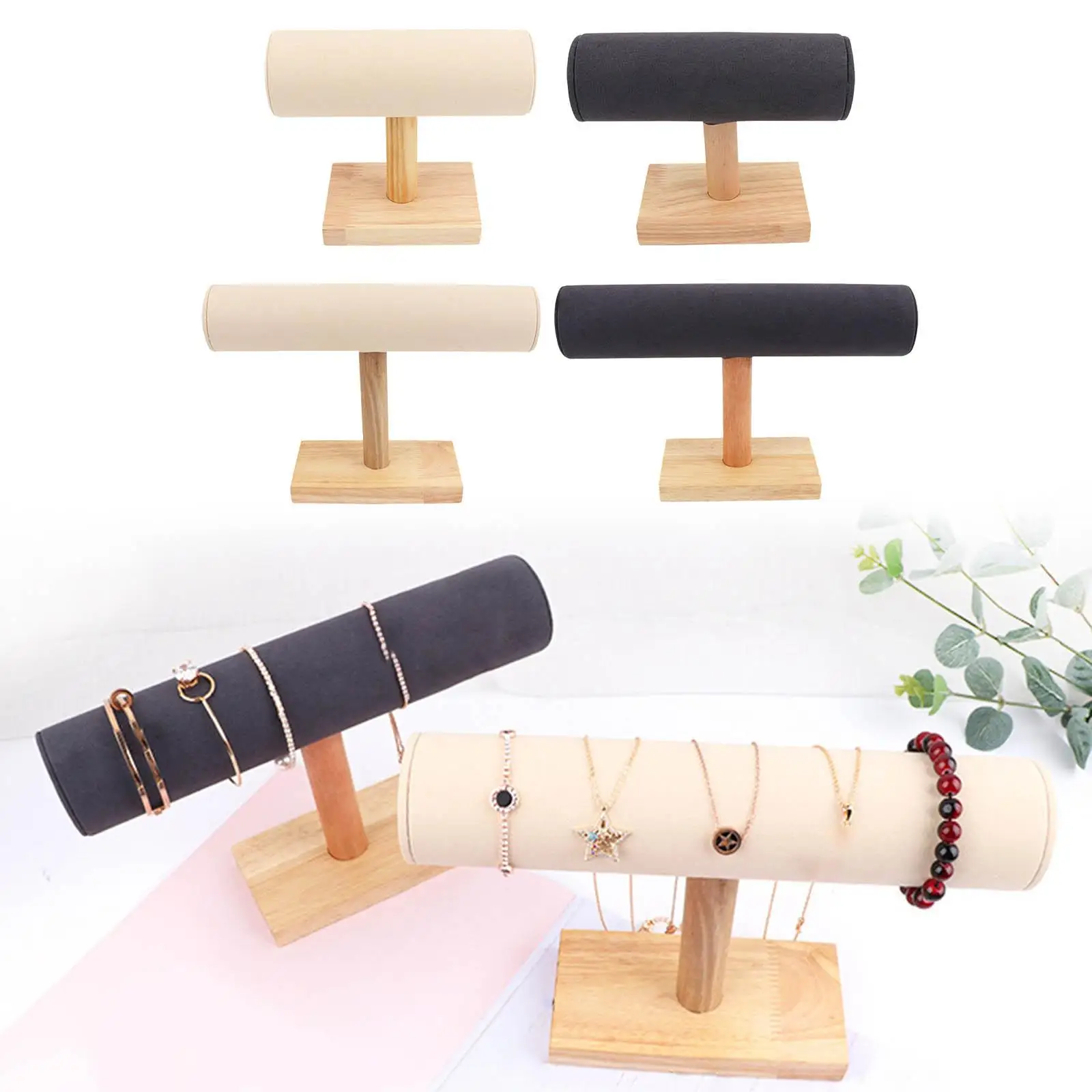 Jewelry Display shape bar Holder Storage Scrunchie Craft Shows Desktop