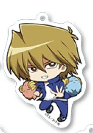 Game Yu-Gi-Oh! Duel Monsters Keychain Doll Anime YuGiOh Ryou Bakura ATEM Yami Yugi Seto Kaiba Acrylic Keyring for Gift